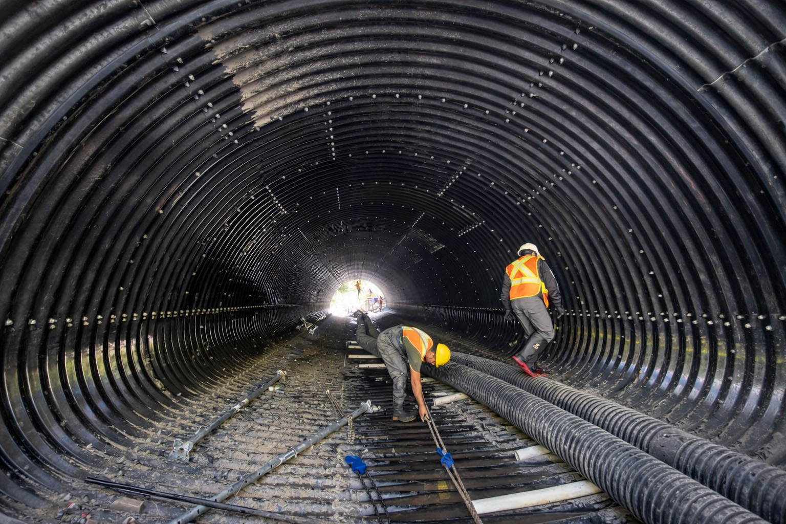 Culvert installation project in King City supporting municipal drainage infrastructure in Ontario
